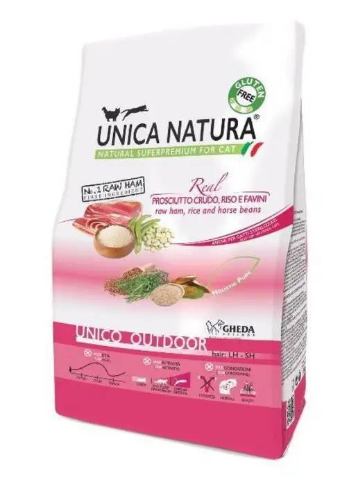 Natura Outdoor для кошек (ветчина), 1,5 кг