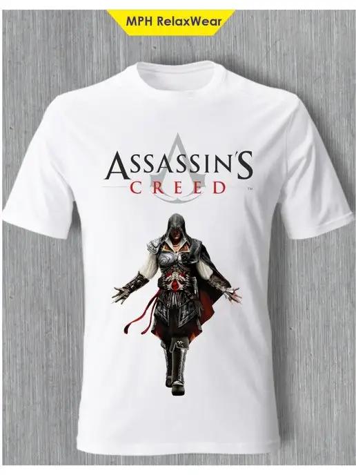 футболка с принтом Assassin's Creed Ассасин крид