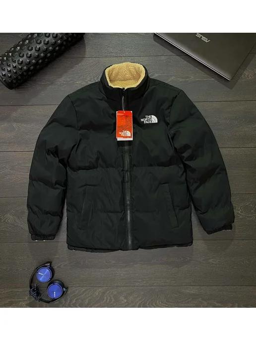 Куртка бомбер барашка The North Face