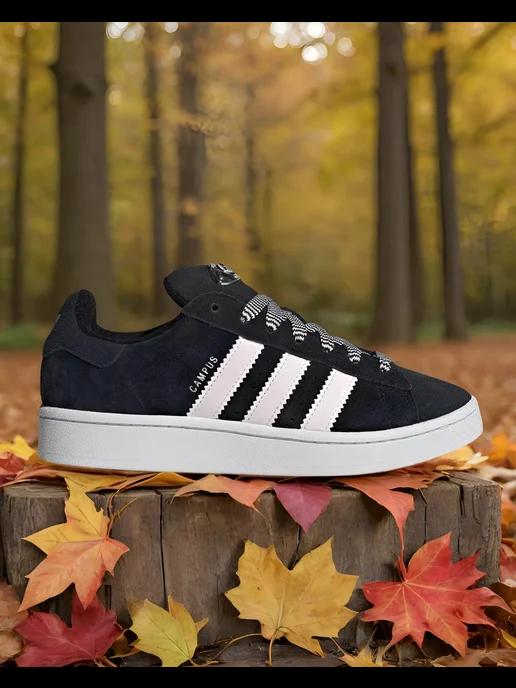 Кроссовки осень Adidas Campus 00s Core Black Almost