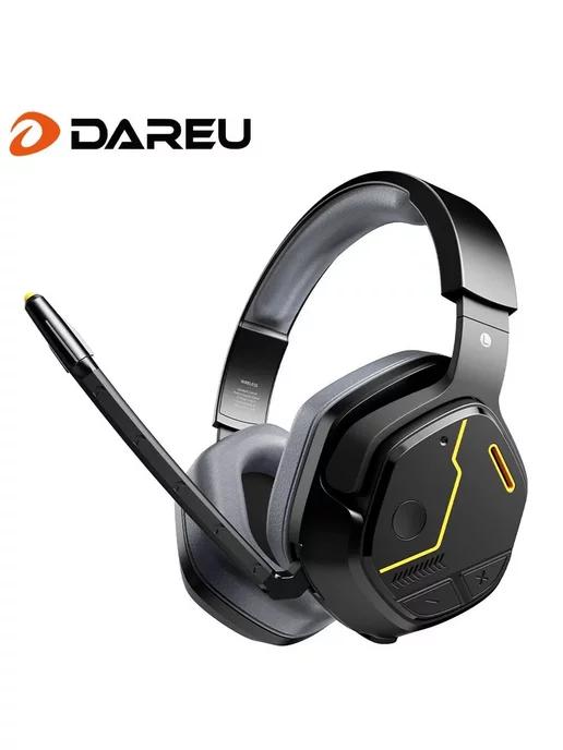 Dareu | Игровые беспроводные наушники EH755 Black Grey Wireless