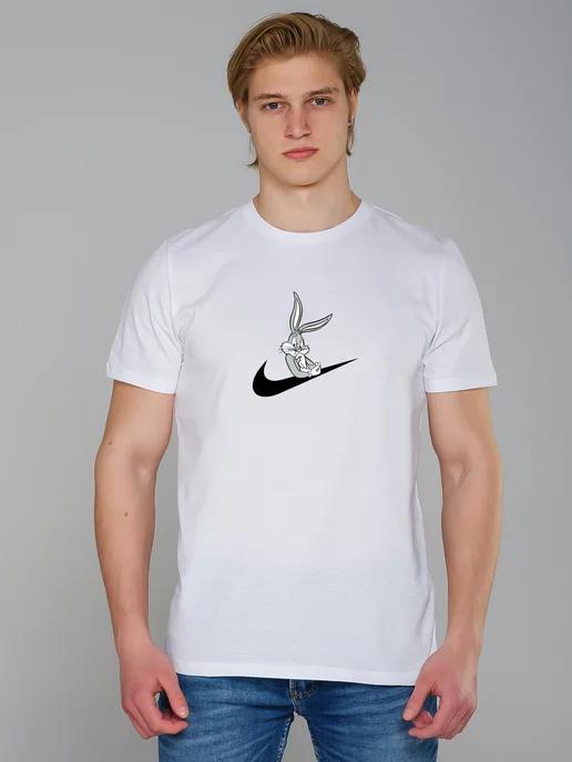 BORZOY PRINT | Футболка базовая nike кролик Багз Банни