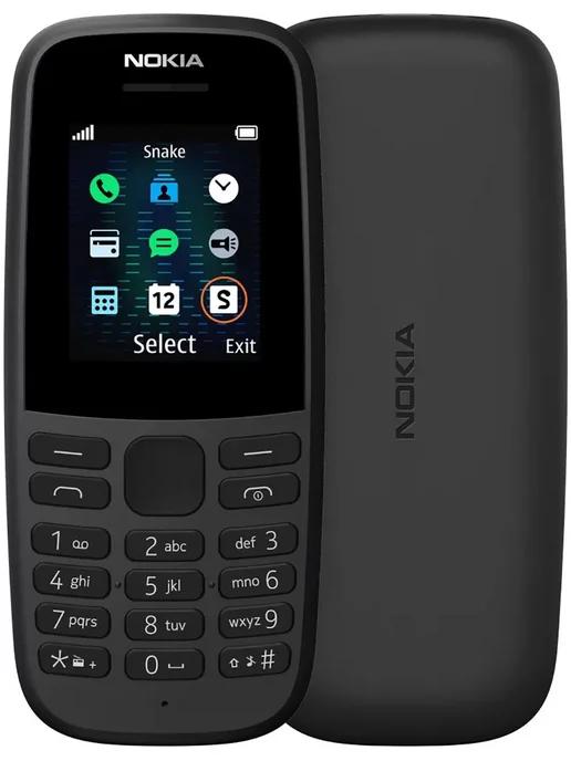 Мобильный телефон Nokia 105 DS CHARCOAL 2022г