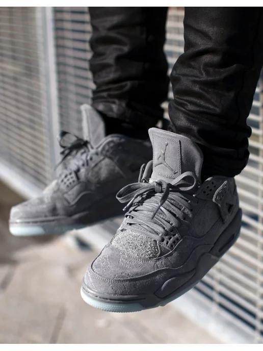 Кроссовки Nike Air "4 XX Kaws Gray"