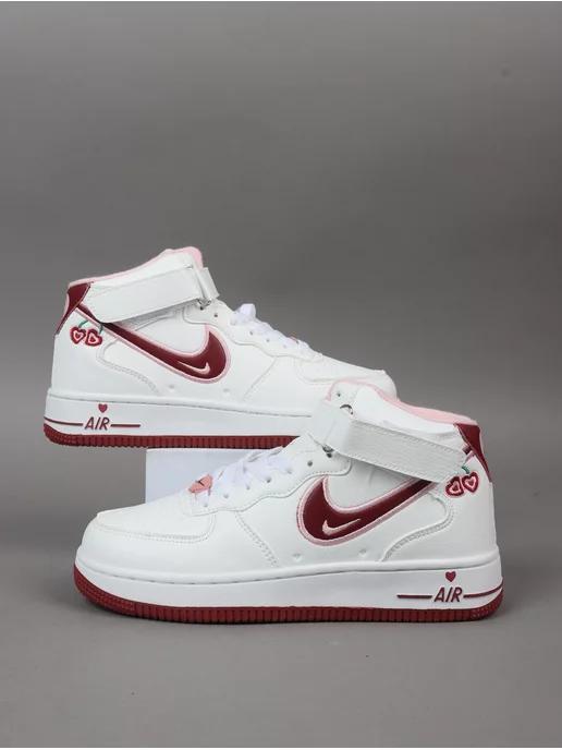 Shoes brand | Кеды Nike Air Force "Valentines Day зимние