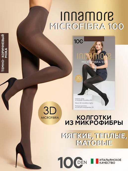 Колготки матовые с термоэффектом Microfibra 100 ден