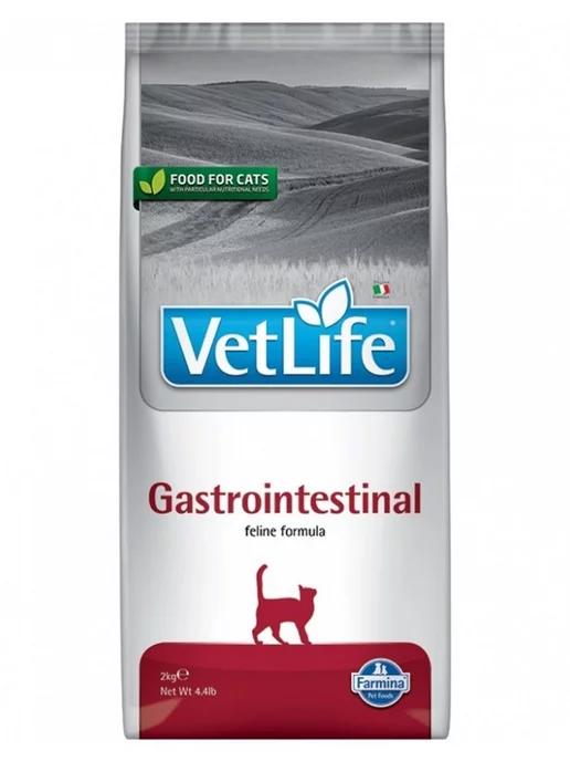 Vet Life Gastrointestinal корм для кошек сухой, 2 кг