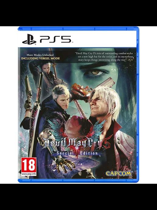 Devil May Cry 5 Special Edition (PS5, русские субтитры)