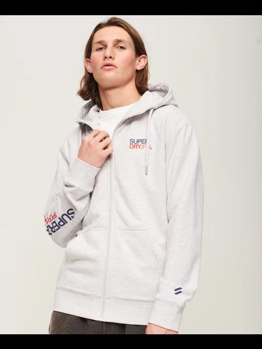 Худи на молнии Sportswear Logo Loose Zip Hoodie