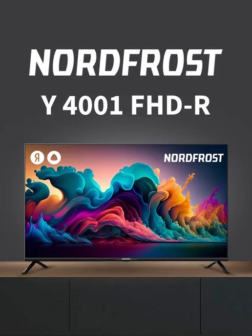 NordFrost | Телевизор Y 4001 FHD-R, HDR, Smart TV