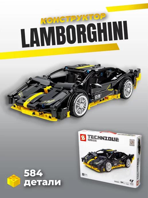 Конструктор детская гоночная машина аналог Lego Technic