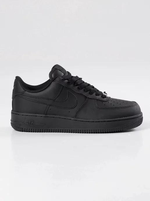 Кроссовки Air Force 1 Low Black Black