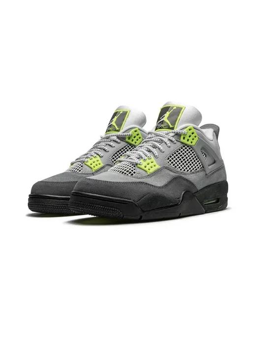 Кроссовки Nike Air 4 Джордан 4 SE95 Neon