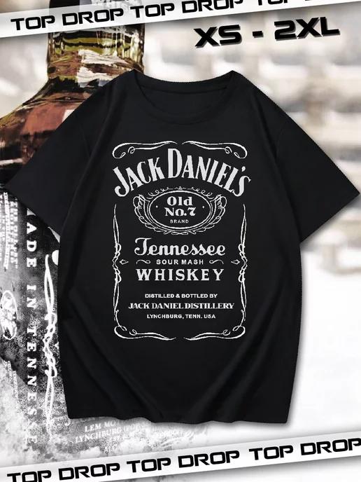 Top Drop. | футболка Jack Daniels модная