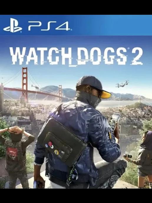 Игра Watch Dogs 2 для Sony Playstation PS4 PS5