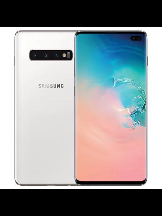 TeleMania | Смартфон Samsung Galaxy S10+ 2SIM 128GB белый