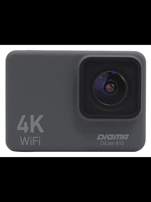 Экшн камера DiCam 810 4K, WiFi