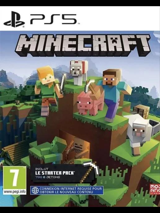 Игра Minecraft для Sony Playstation PS4 PS5