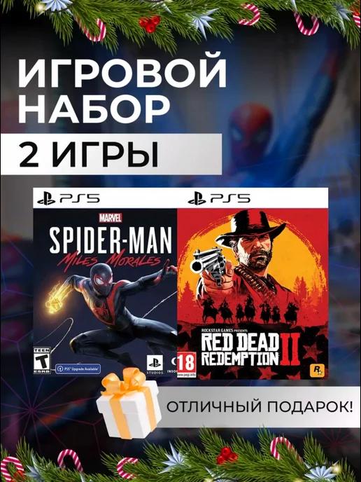 Игровой набор Miles Morales, Rdr 2 PS4 PS5