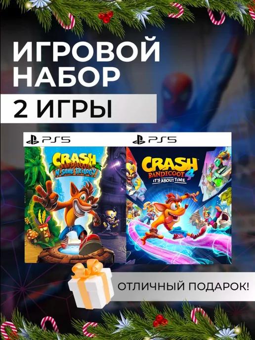 Цифровой набор Crash Trilogy, Crash 4 | Игровой набор Crash Trilogy, Crash 4 PS4 PS5