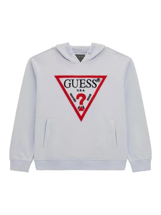 GUESS | Худи из хлопка с принтом детское