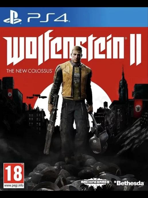 Игра Wolfenstein II The New Colossus для Sony PS4 PS5