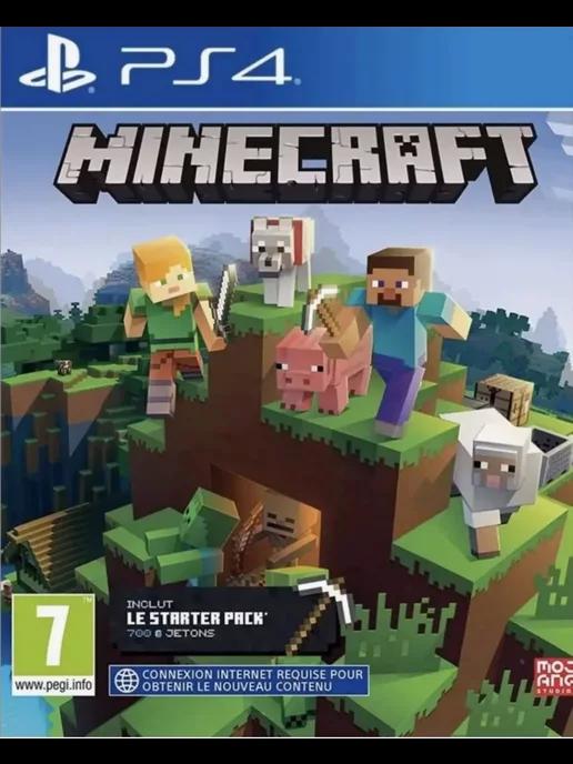 Игра Minecraft для Sony Playstation PS4 PS5