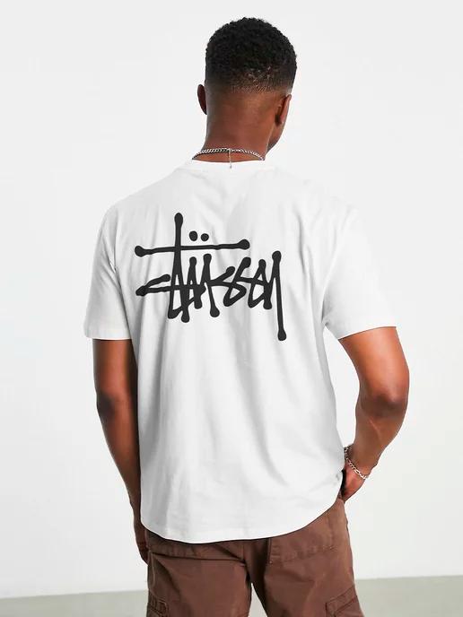 Оверсайз футболка Stussy (стаси)