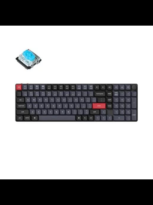 Игровая беспроводная клавиатура K17 Pro Gateron Blue