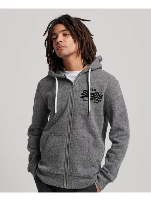 Худи на молнии VINTAGE VL TONAL ZIP HOOD