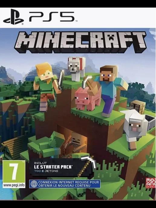 Игра Minecraft для Sony Playstation PS4 PS5