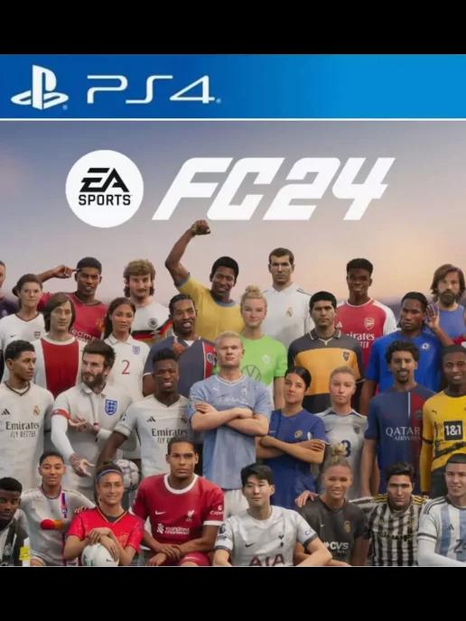 Игра ФК 24 | EA FC 24 PS5 PS4 FIFA 24 ФИФА24 PS4 PS5 Русская озвучка