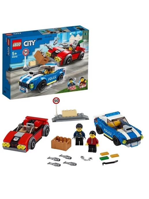 Конструктор LEGO CITY Арест на шоссе