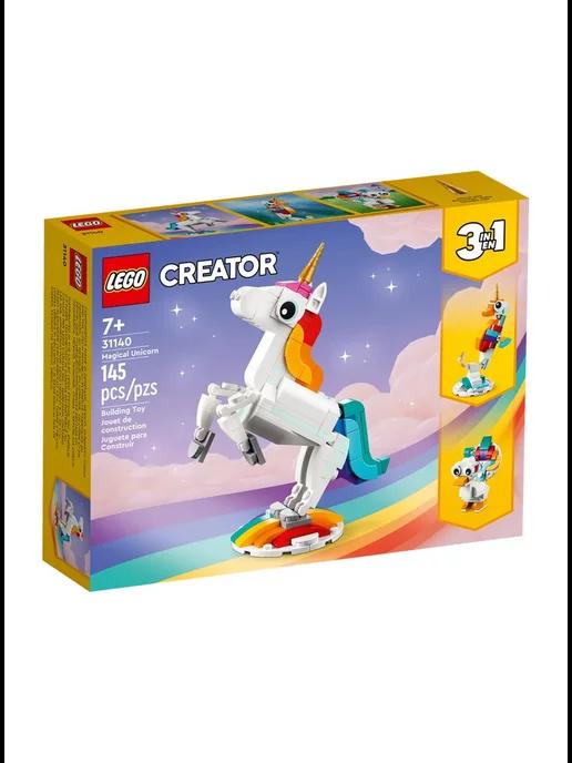 Конструктор LEGO Creator 3 в 1 Волшебный единорог 145 д