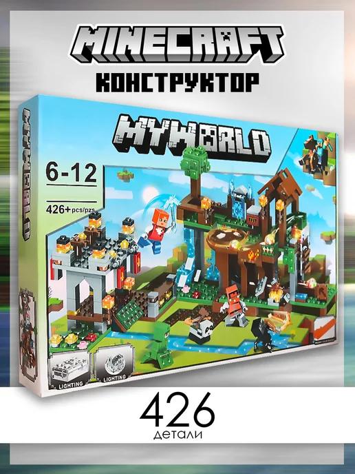 Конструктор Minecraft Сражение в деревне 426 дет