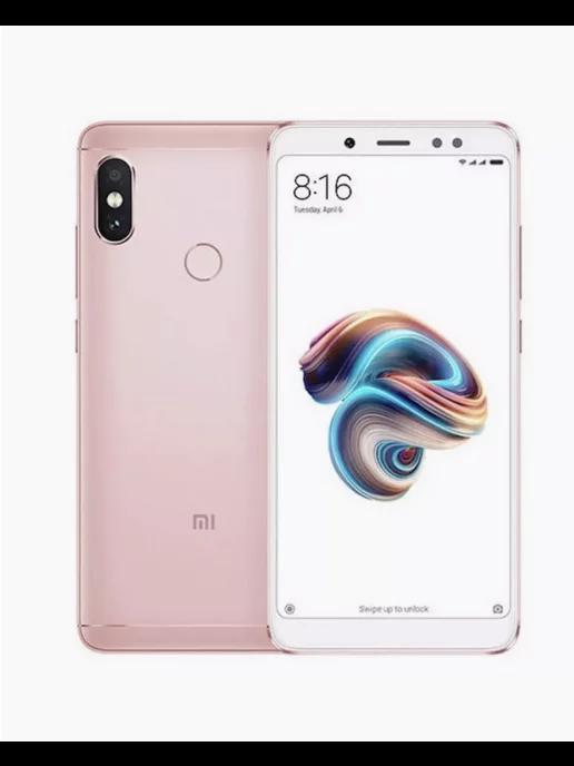 Смартфон Xioami Redmi Note 5 6 128 Гб, розовый