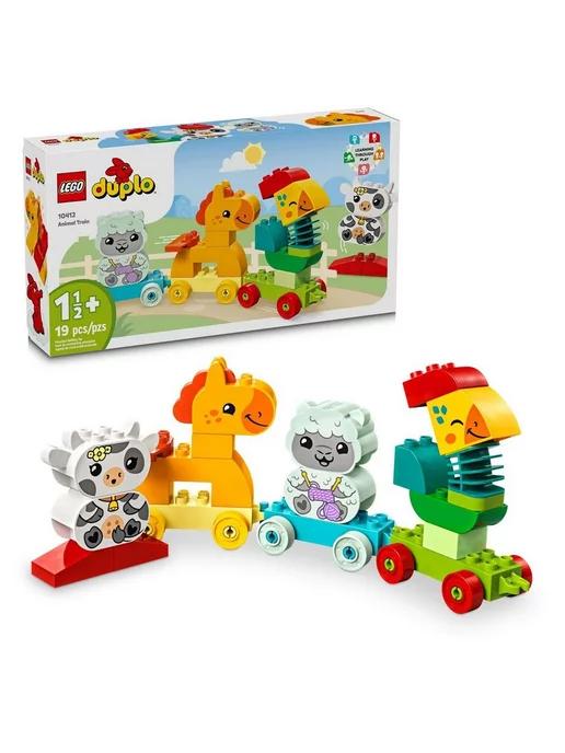 Конструктор DUPLO Animal Train Поезд с животными 19 д