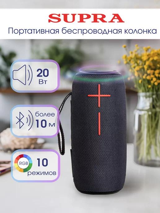 Портативная Bluetooth аудиосистема с FM радио