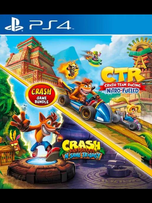 Игра Crash Bandicoot Bundle + CTR PS4 PS5