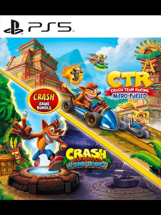 Игра Crash Bandicoot Bundle + CTR PS4 PS5