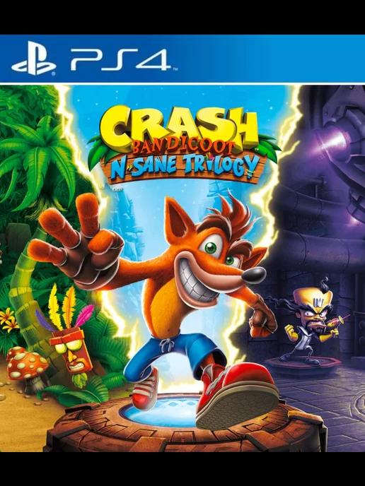 Игра Crash Bandicoot Bundle - N. Sane Trilogy PS4 PS5