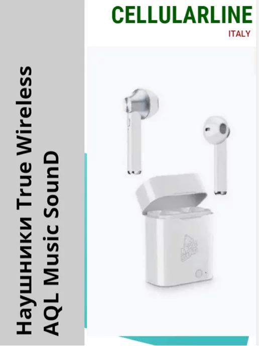 Наушники вкладыши TWS Bluetooth Music Sound White