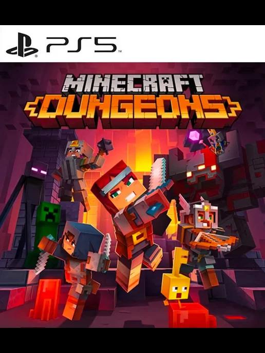 Игра Minecraft Dungeons PS4 PS5