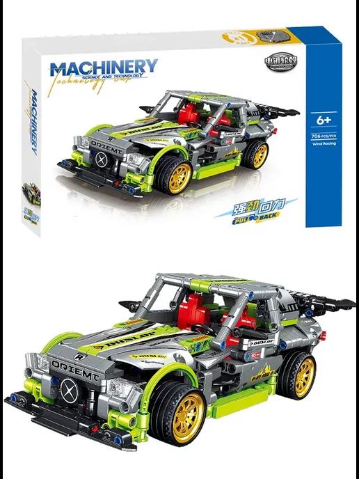 Конструктор Technic машина Техник Wind Racing аналог лего