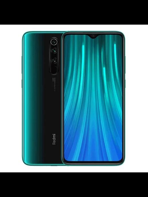 Смартфон Xiaomi Note 8 Pro 6 128 зеленый