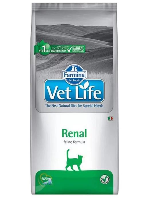 Vet Life Renal корм для кошек сухой, 0,4 кг