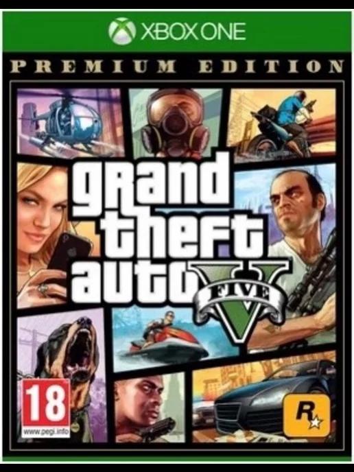 GTA 5 Xbox One Grand Theft Auto V Premium Edition