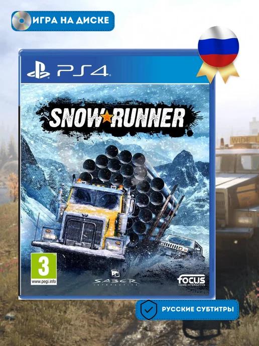 Focus Home Interactive | SnowRunner PS4 (PlayStation 4, Русские субтитры)