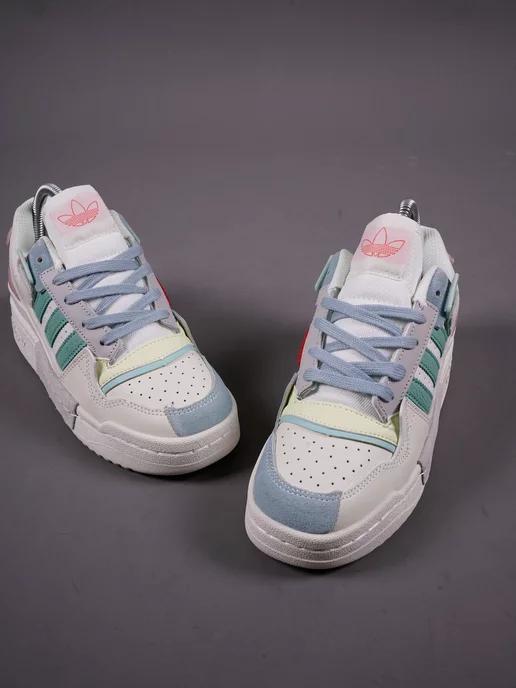 Кроссовки Forum 84 Low Off White белые летние весна