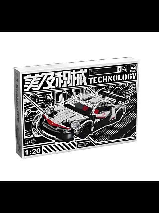 Technic 8901 - Технологичный суперкар порш 911 (aнaлoг)